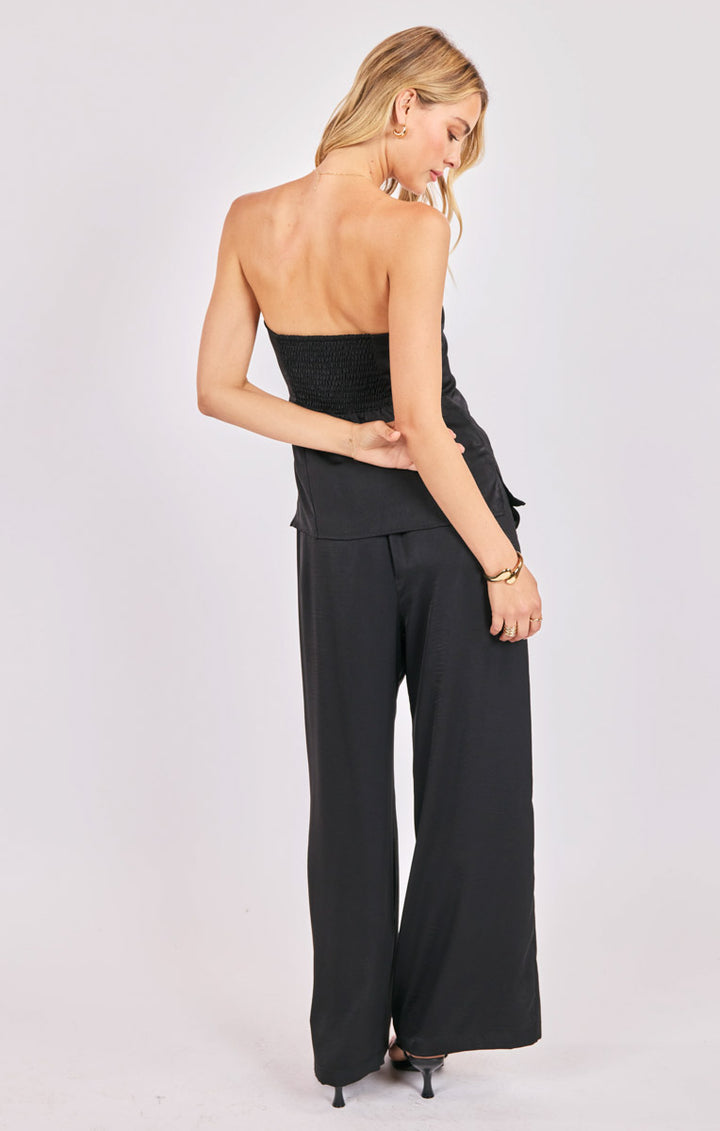 Romy Satin Tube Top