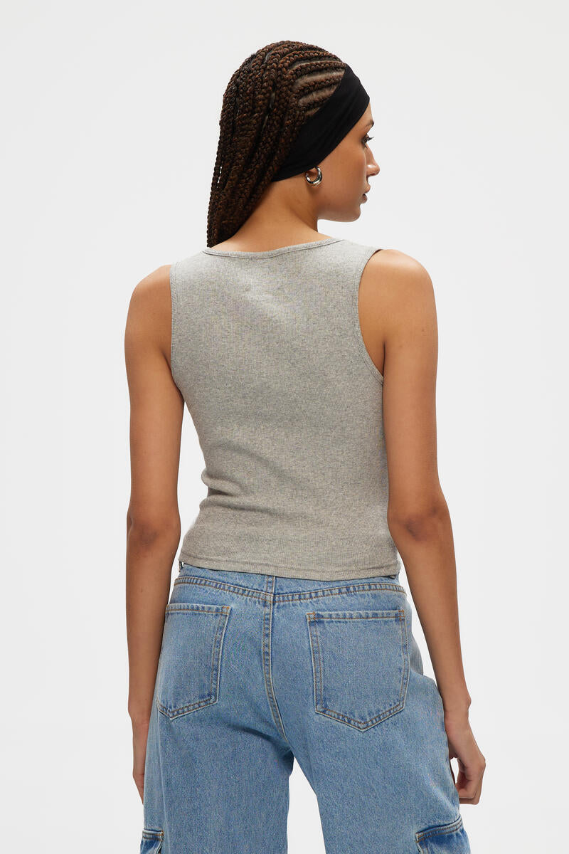 Casey Invisible Zip Tank