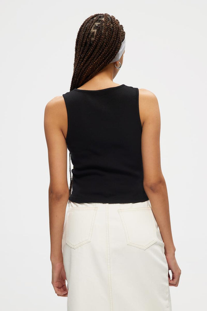 Casey Invisible Zip Tank