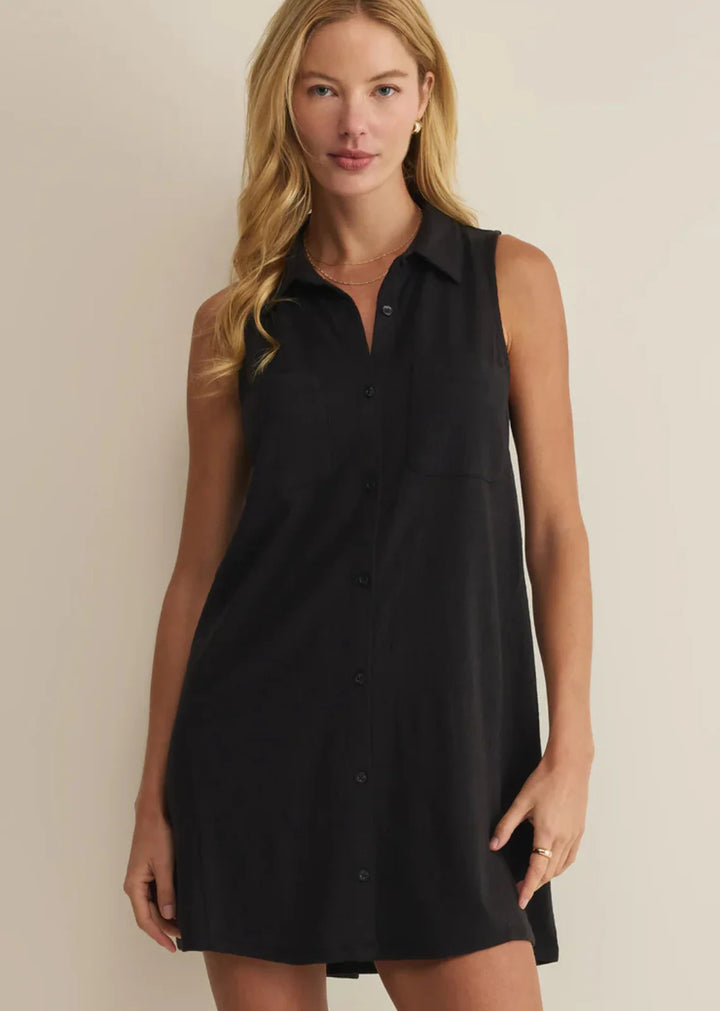 New Light Textured Mini Dress