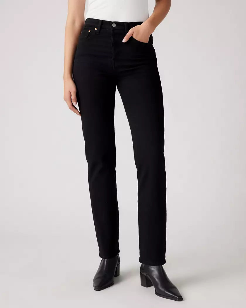 Wedgie Straight- Flash Black
