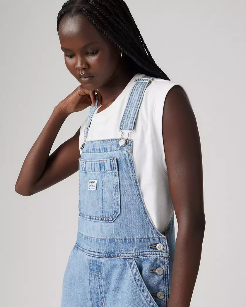 Wide Straight Overalls