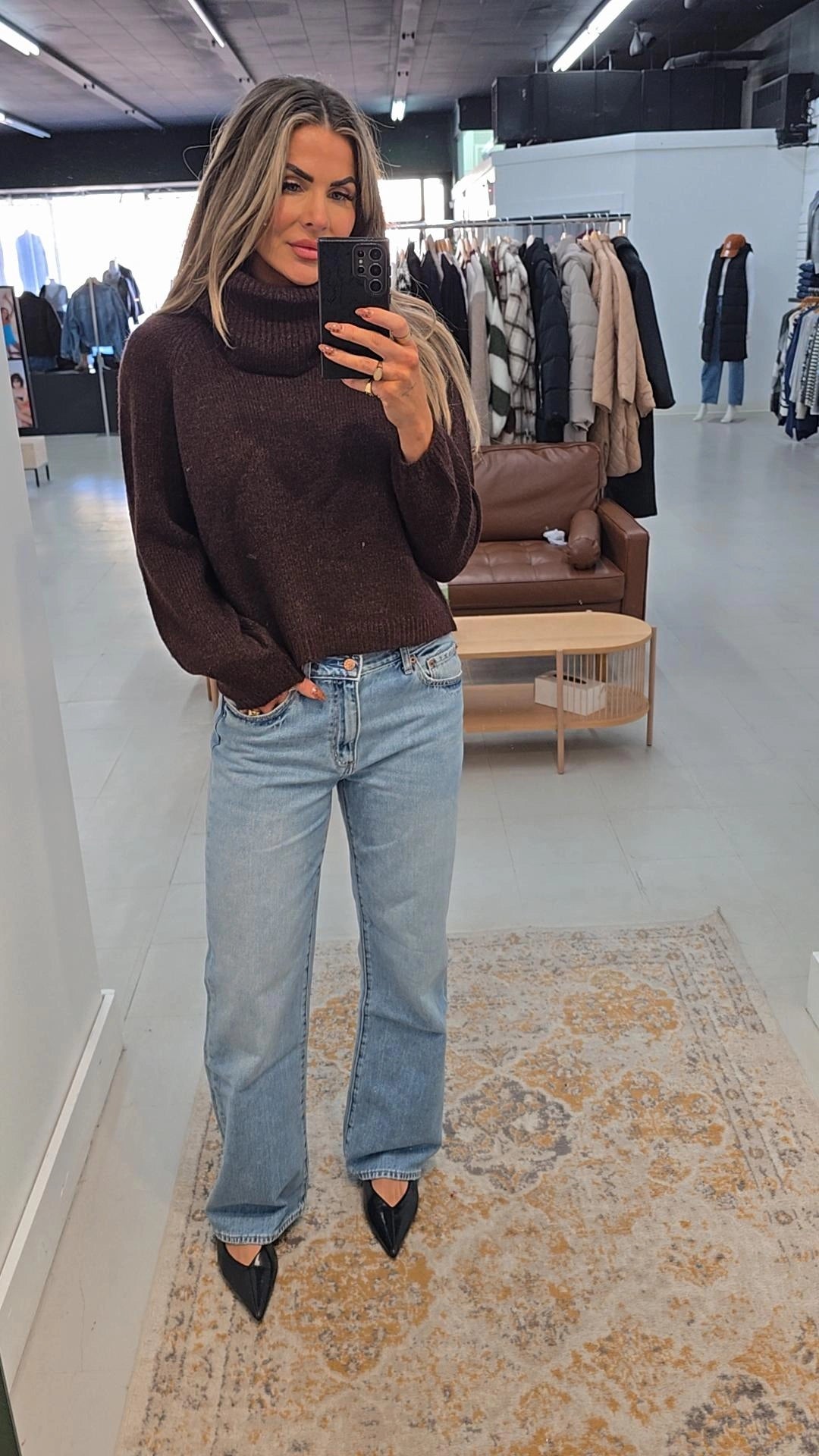 Sophie Rollneck Sweater