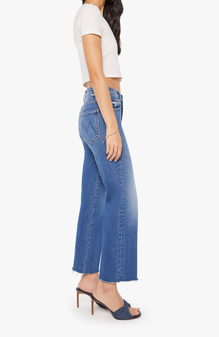 Mid Rise Rambler Zip Ankle Fray