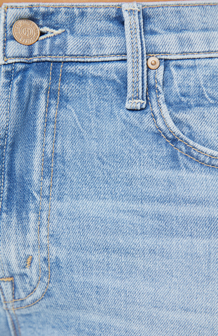 The Midrise Rambler Zip Ankle Fray - Comeback Kid