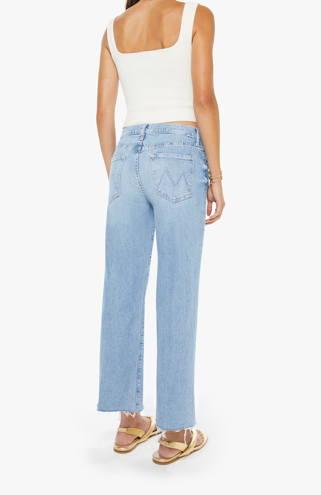 The Midrise Rambler Zip Ankle Fray - Comeback Kid