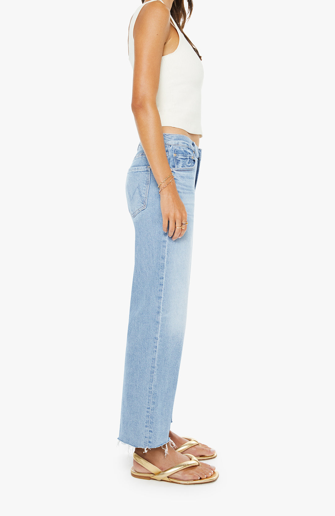 The Midrise Rambler Zip Ankle Fray - Comeback Kid