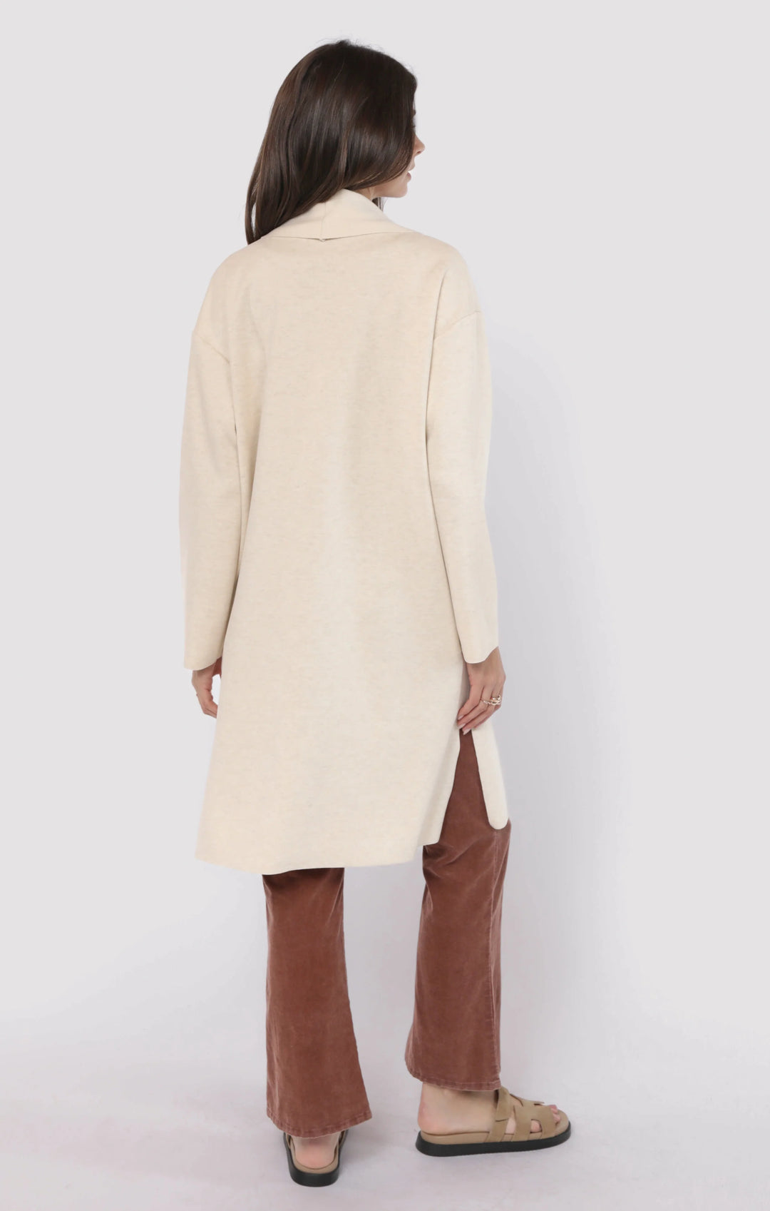 Alessia Shawl Collar Open Coat