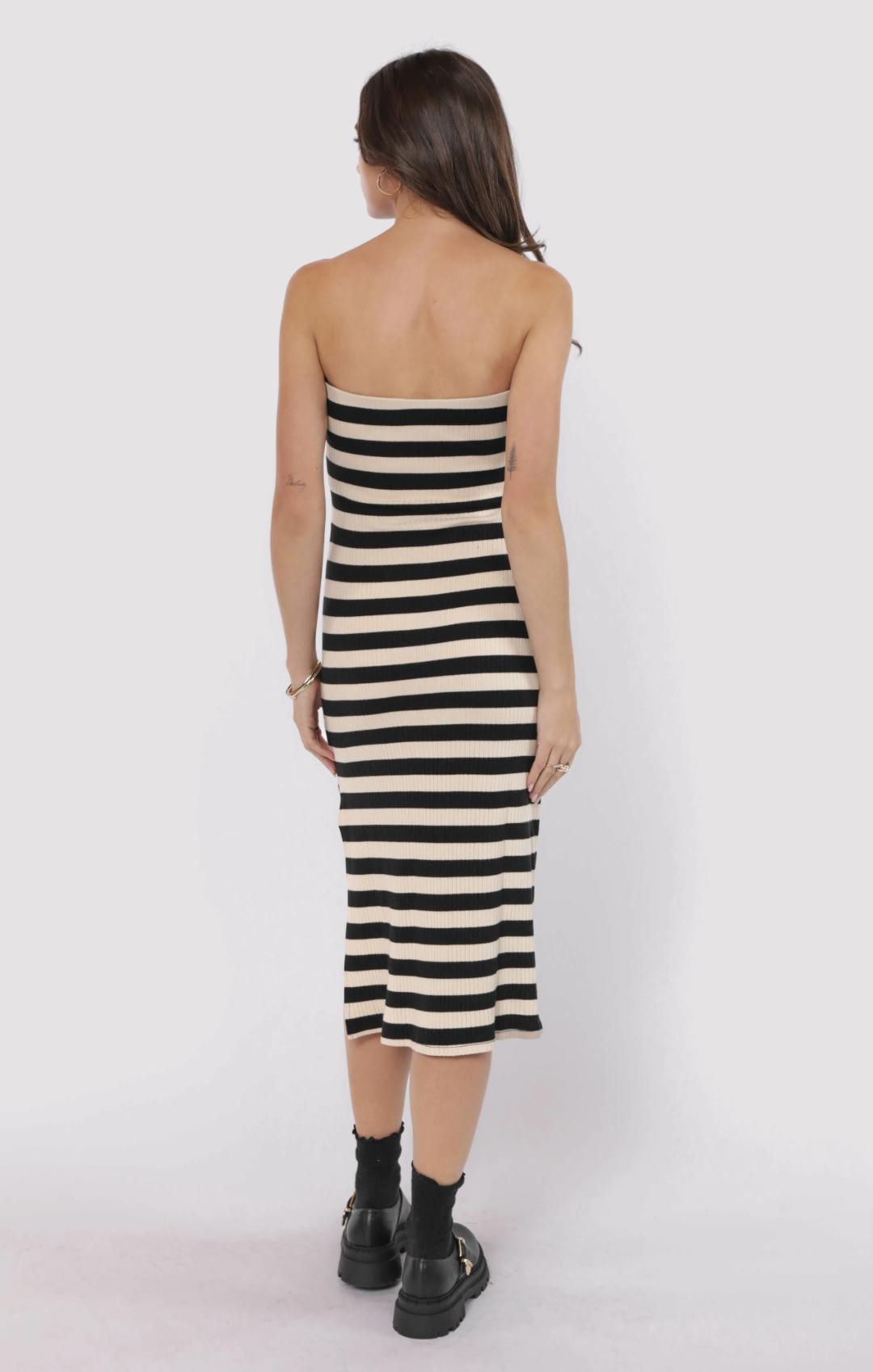 Soul Sisters Striped Rib Dress