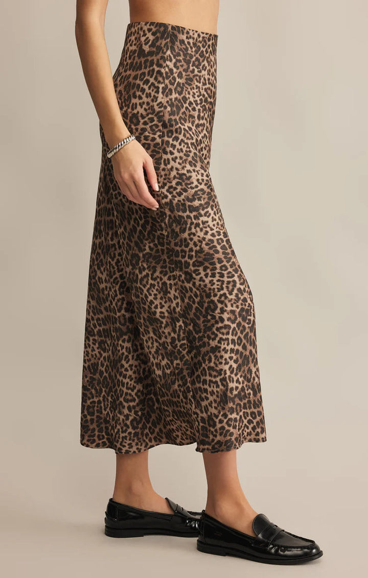 Izabel Leopard Skirt
