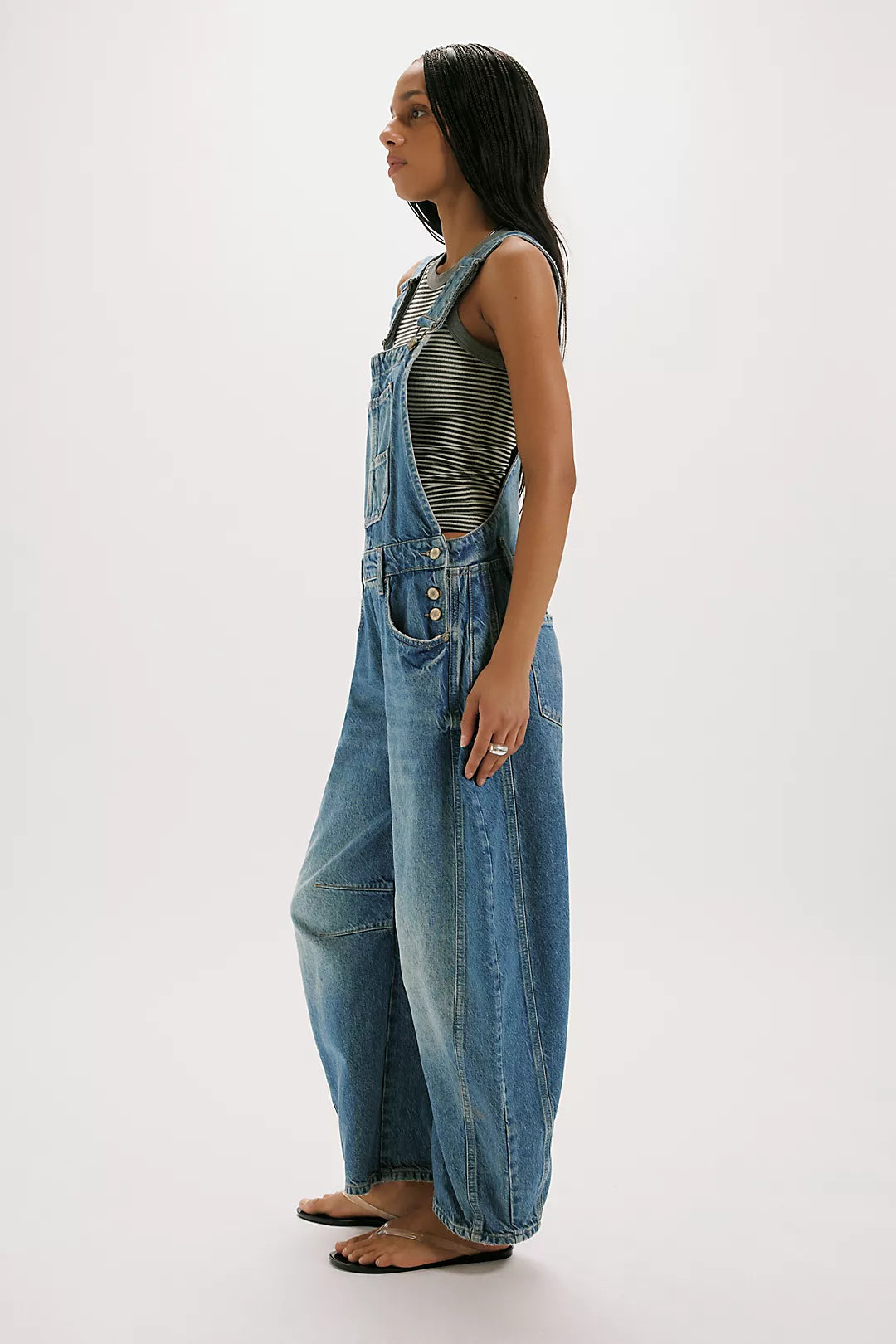 Goodluck Barrel Overalls