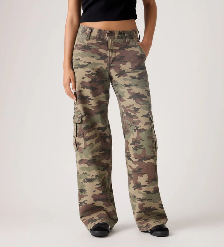 Super Low Loose Cargo - Camo Cove