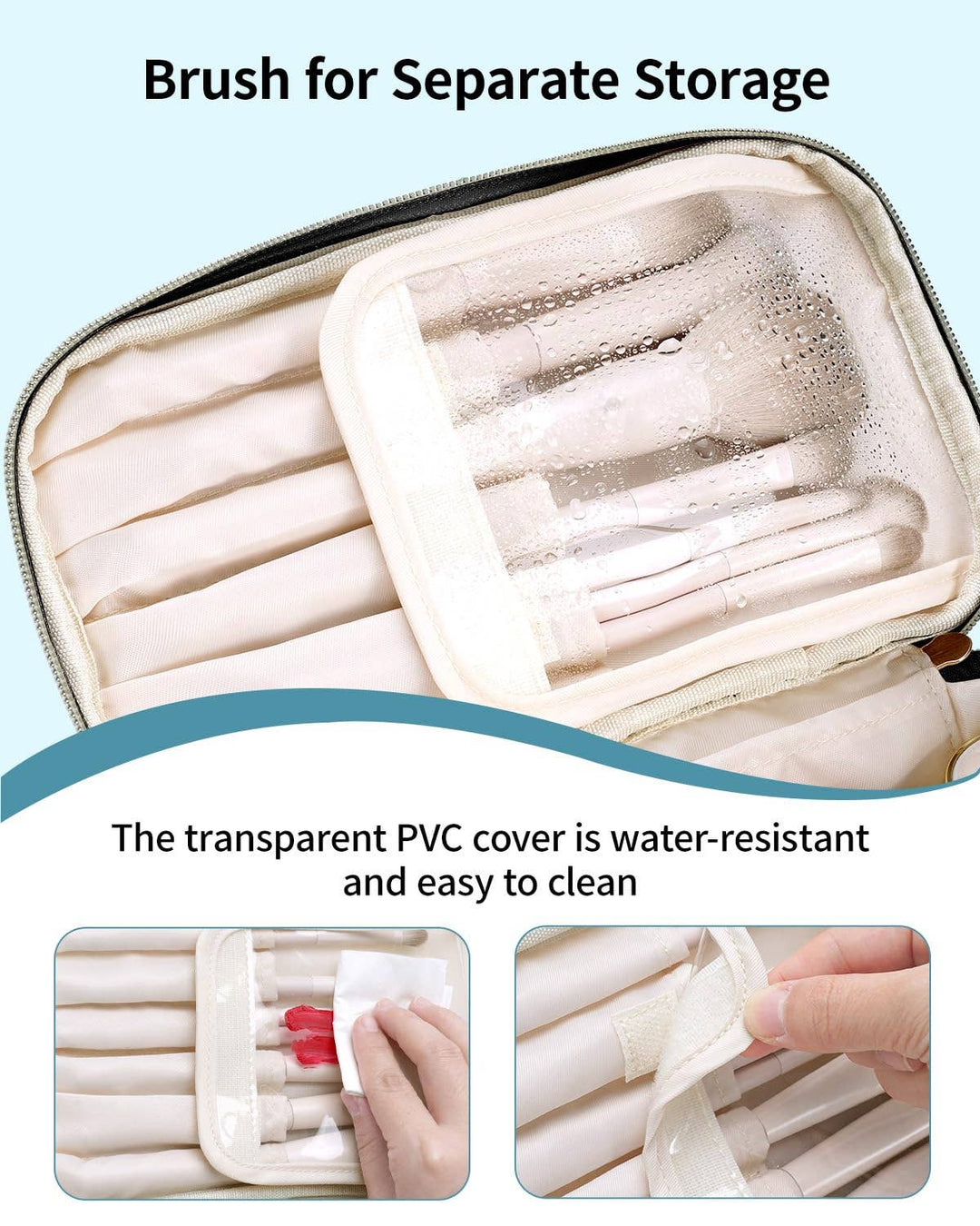 Medium Travel Cosmetic Bag