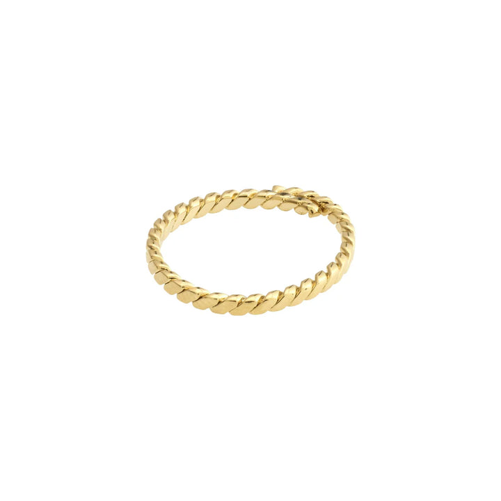 Lulu Rope Stacked Ring