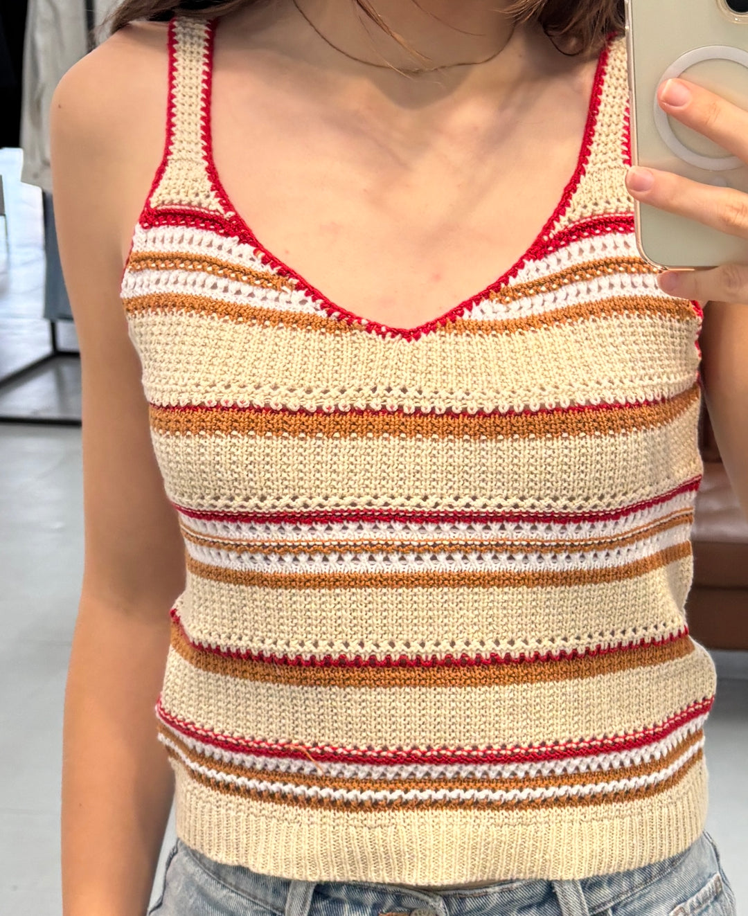 Copper Cloud Sweater Tank