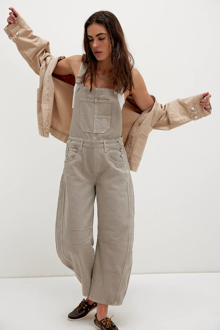 Goodluck Barrel Overalls