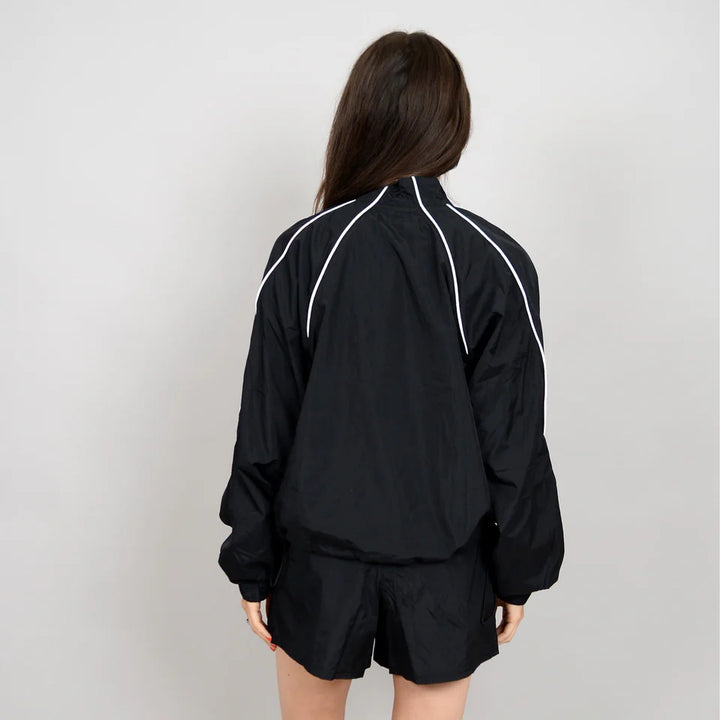 Winzy Mock Zip Up Windbreaker
