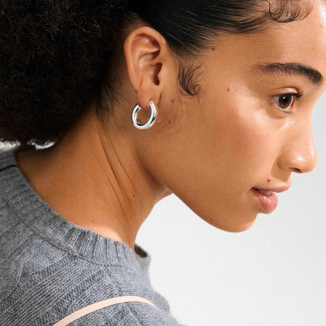 Phase Hoop Earrings- Large