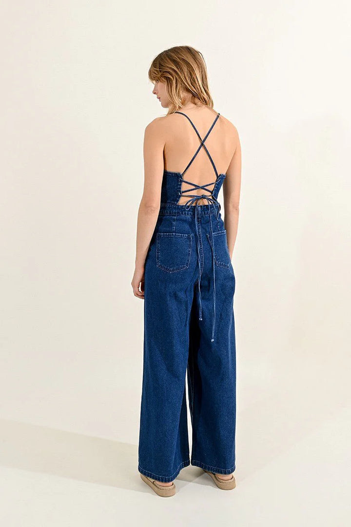 Lyla Denim Jumpsuit