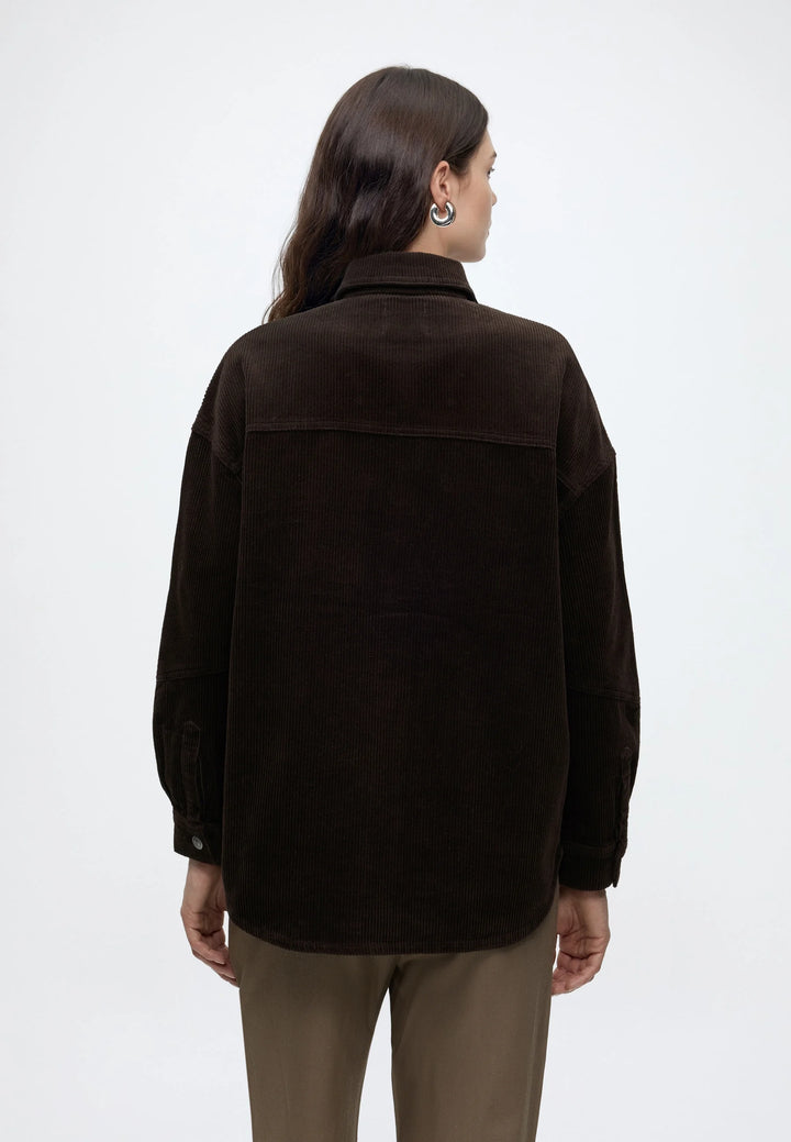 Tiggy Cord Shacket