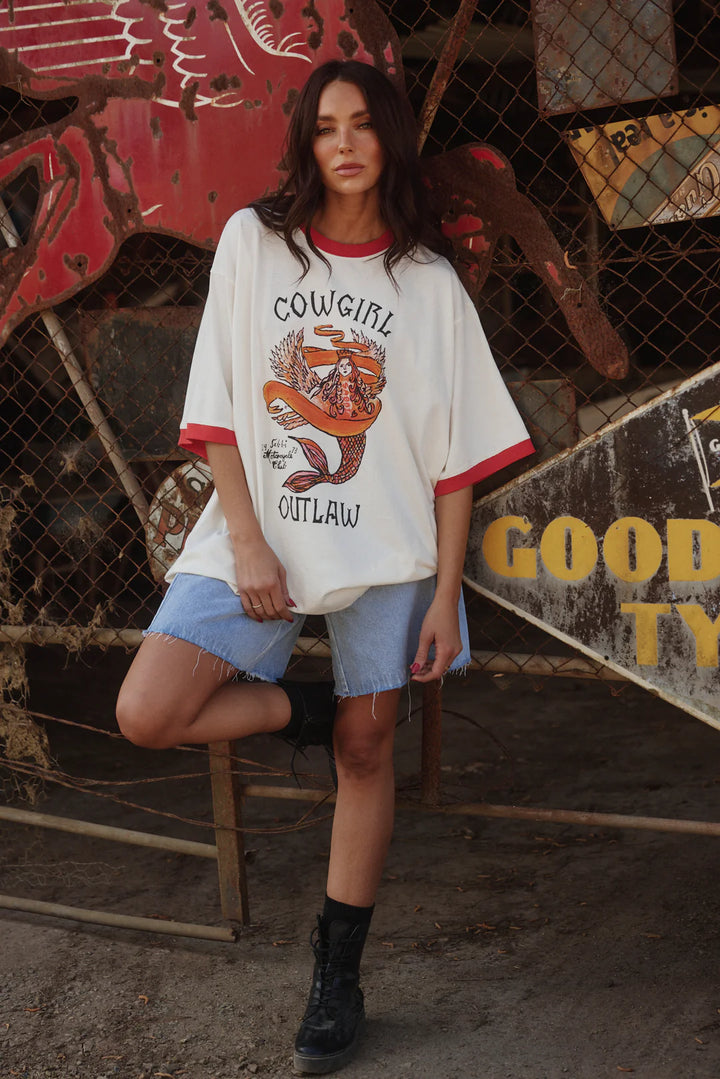 Cowgirl Outlaw Tee