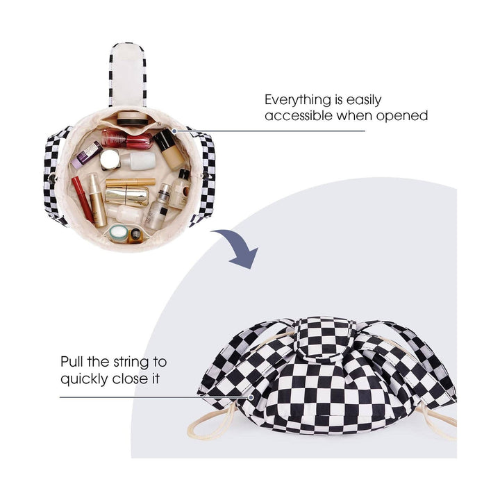 Large Drawstring Cosmetic Bag