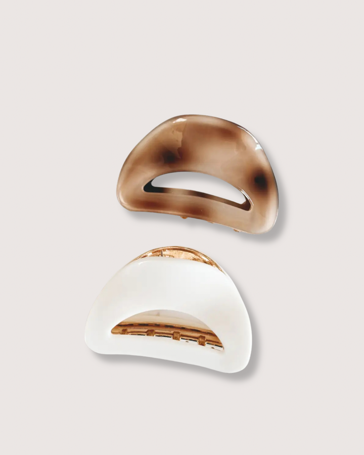 Retro and Gold Claw Hair Clip 