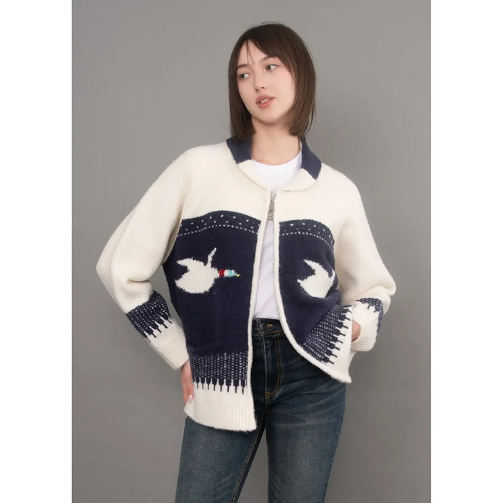 Taji Raglan Shawl Neck Cardigan