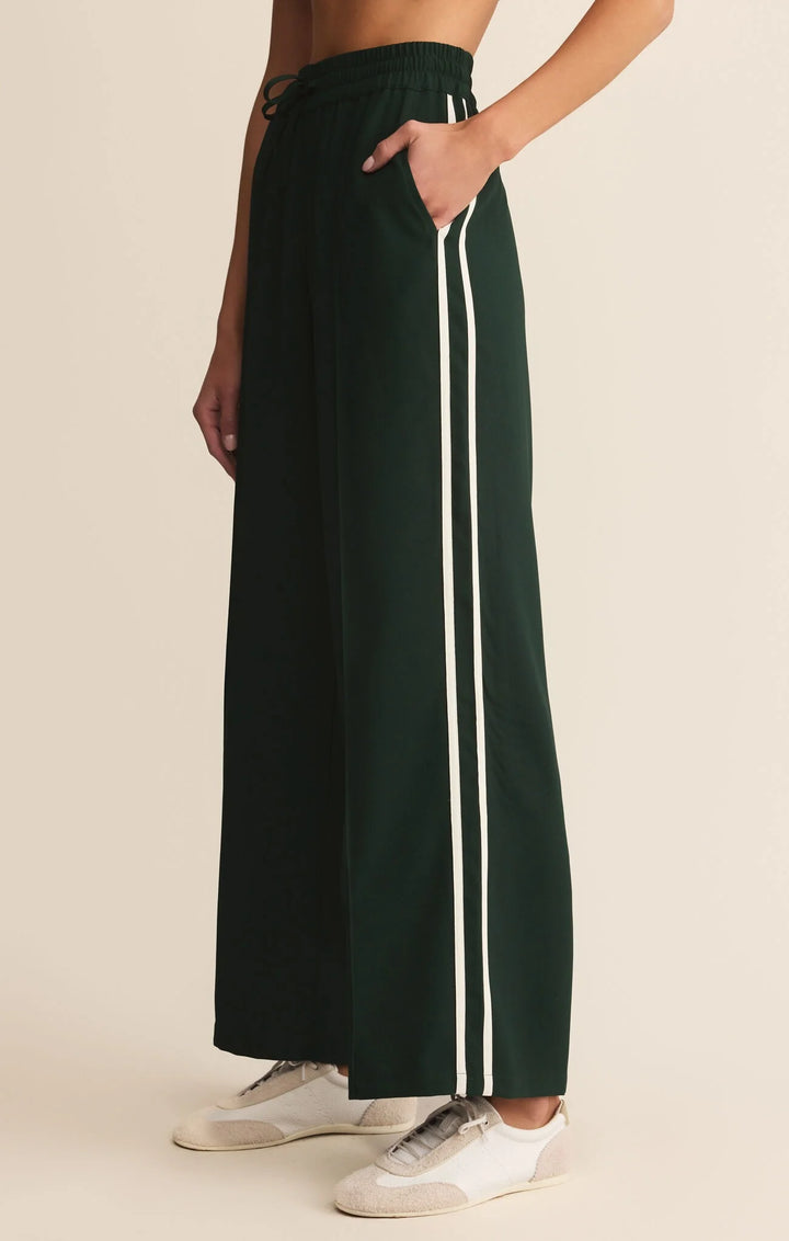 Saunder Track Pant- Garland Green