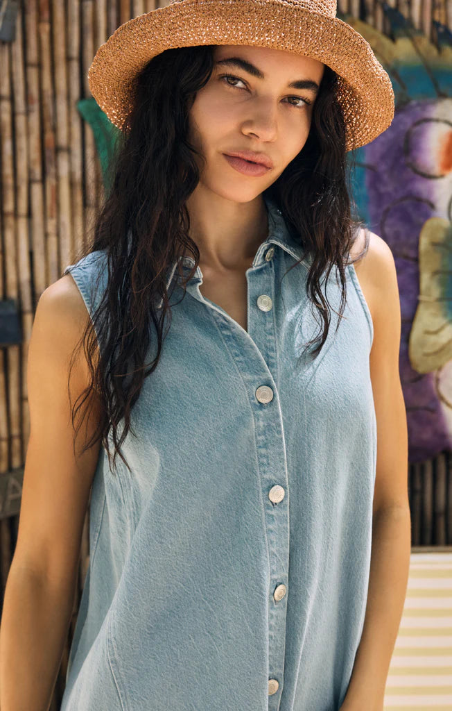 New Light Twill Mini Dress