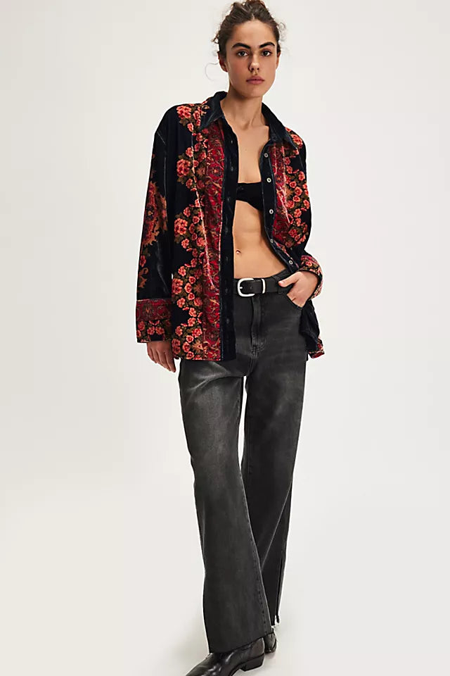 One Night Velvet Top