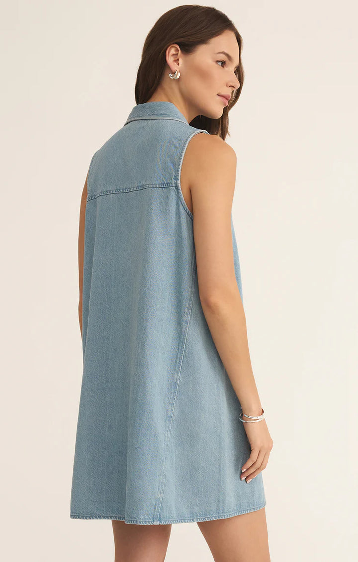 New Light Twill Mini Dress