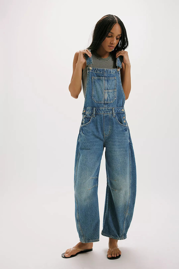 Goodluck Barrel Overalls