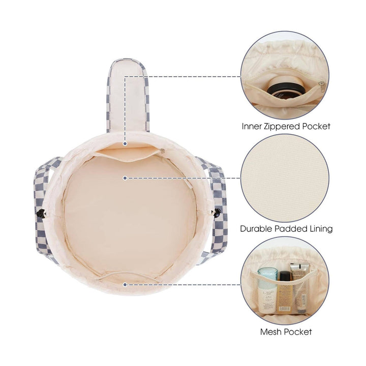 Large Drawstring Cosmetic Bag