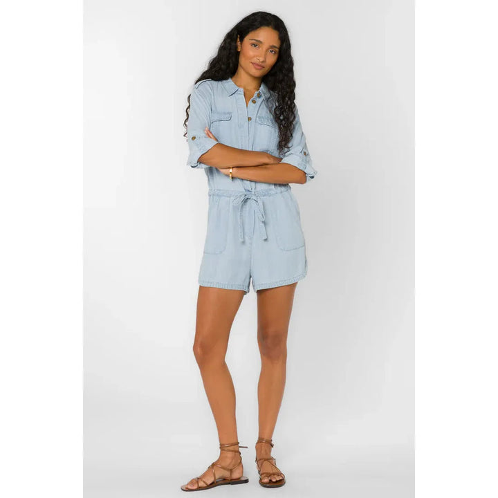 Luba Roll Sleeve Romper