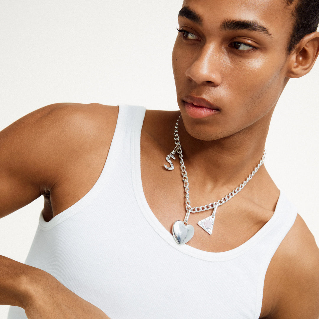Charmie Curb Chain Necklace