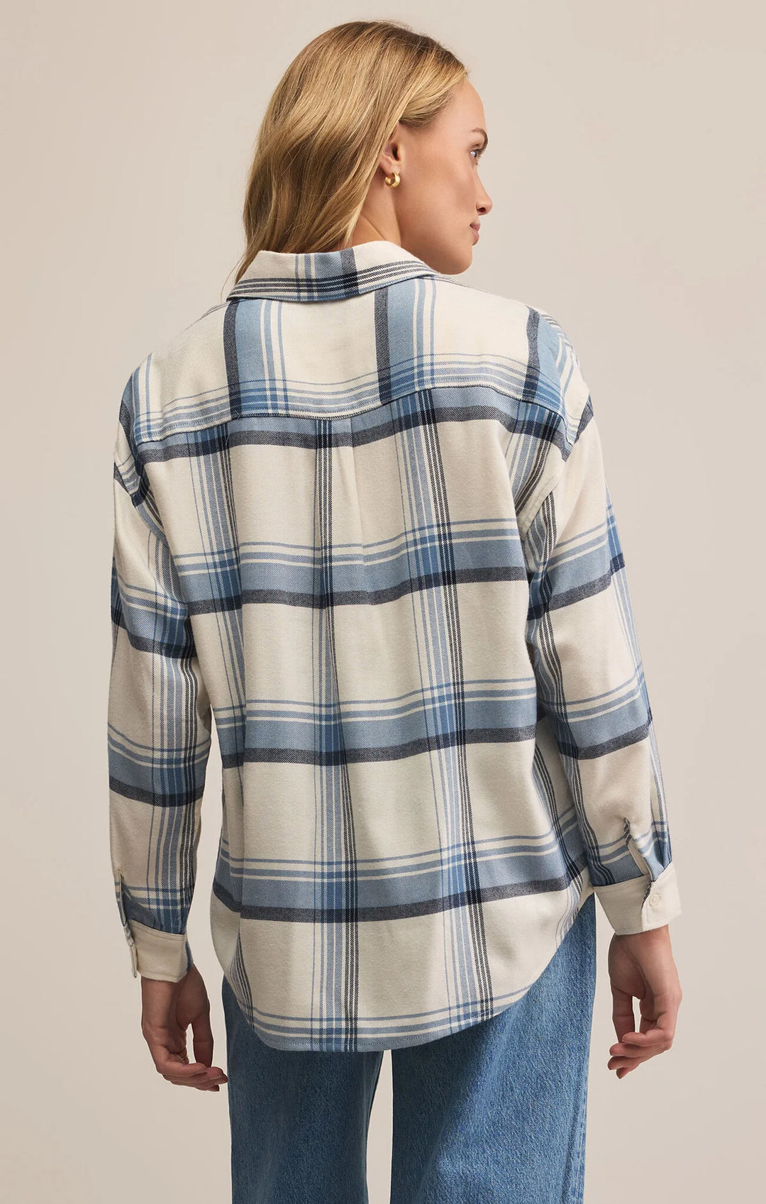 River Plaid Button Up