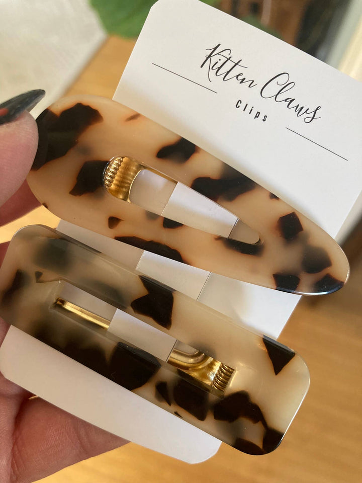 Alligator Hair Clips _ Light