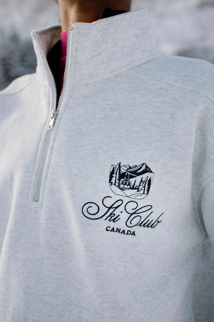 Ski Club Zip Sweater