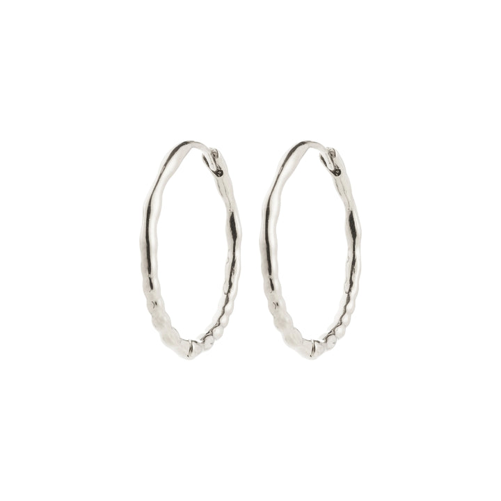 Between Hoop Earrings