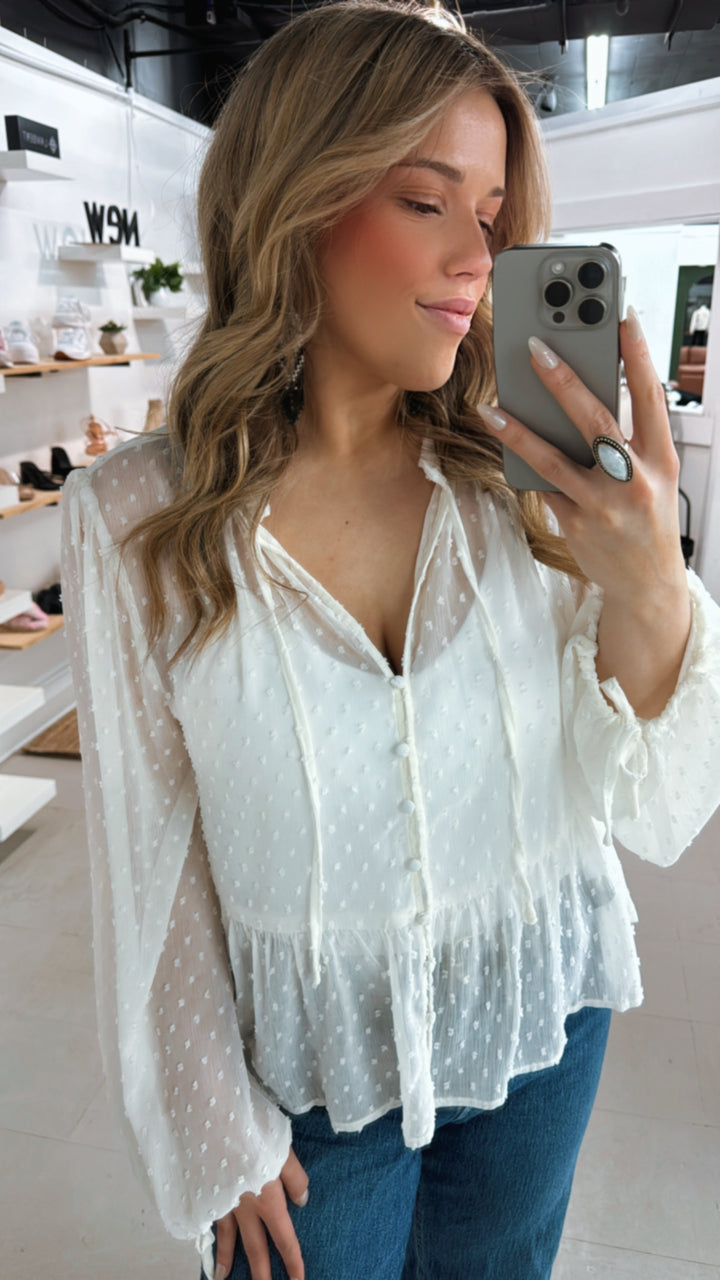 Tricia Puff Top