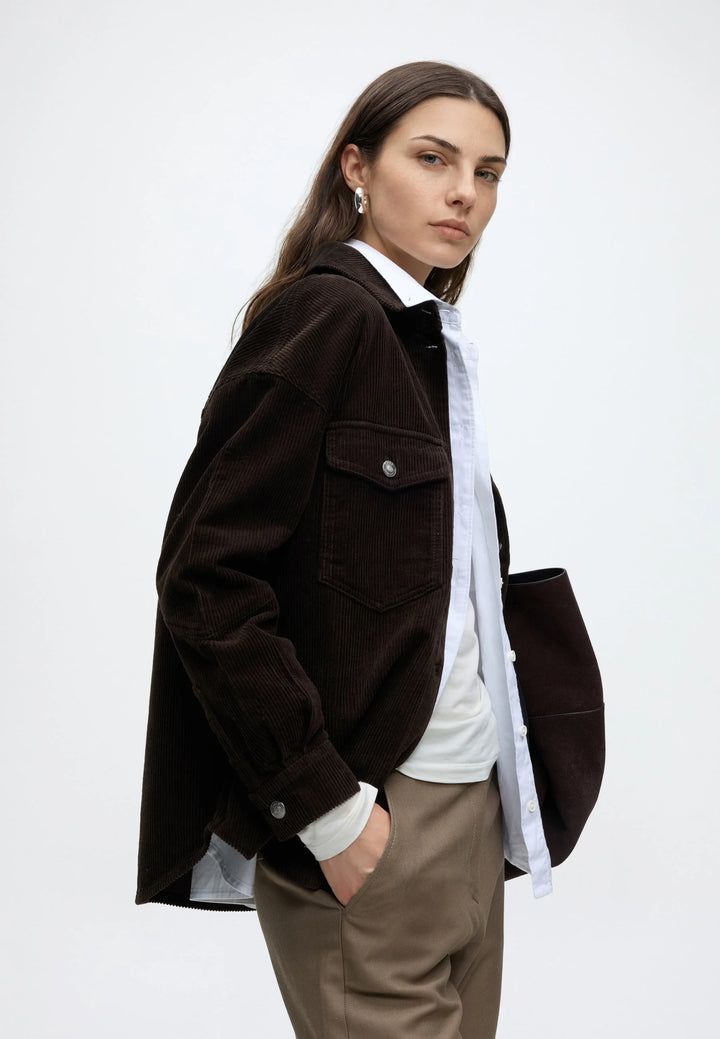 Tiggy Cord Shacket