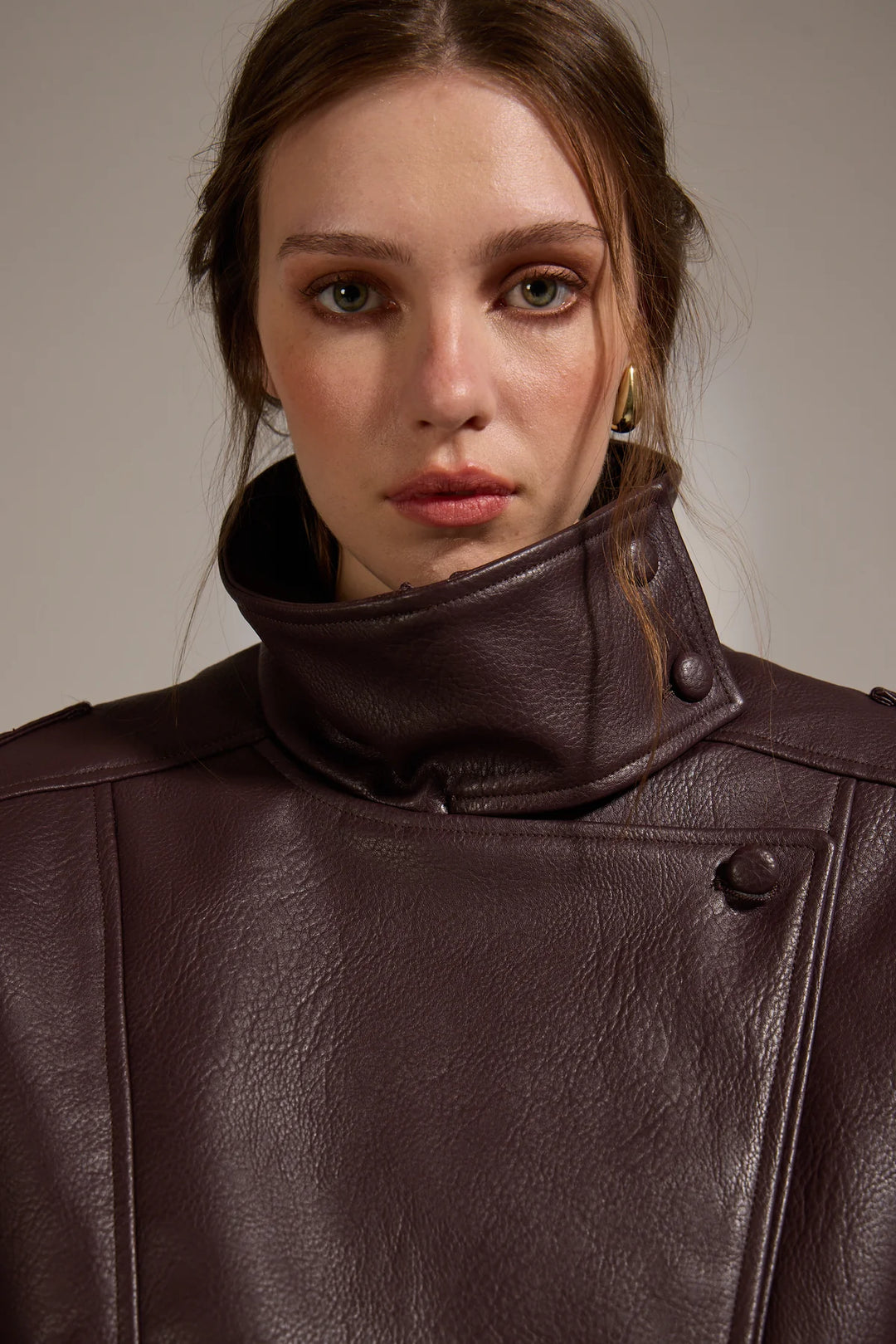 Misti Vegan Leather Jacket