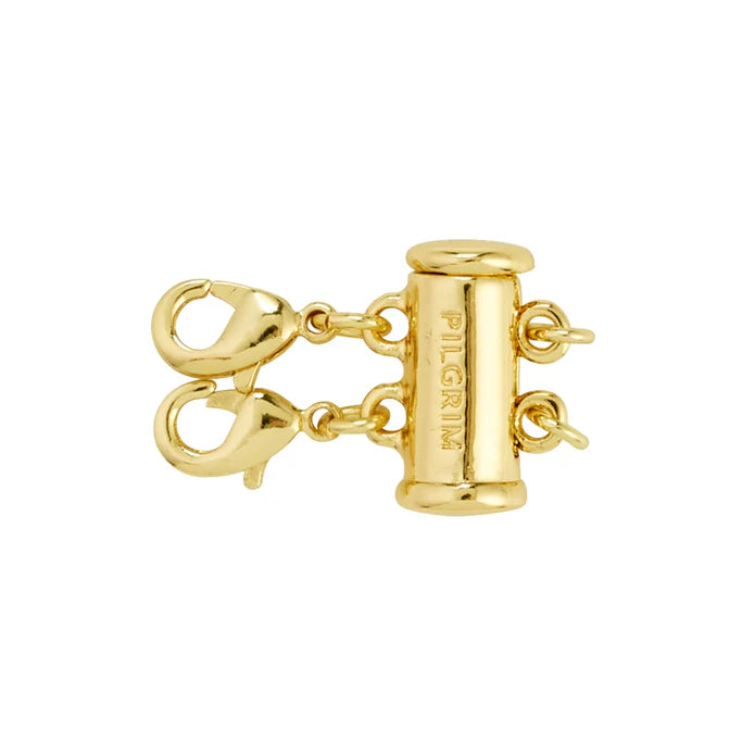 Double Necklace Layering Clasp