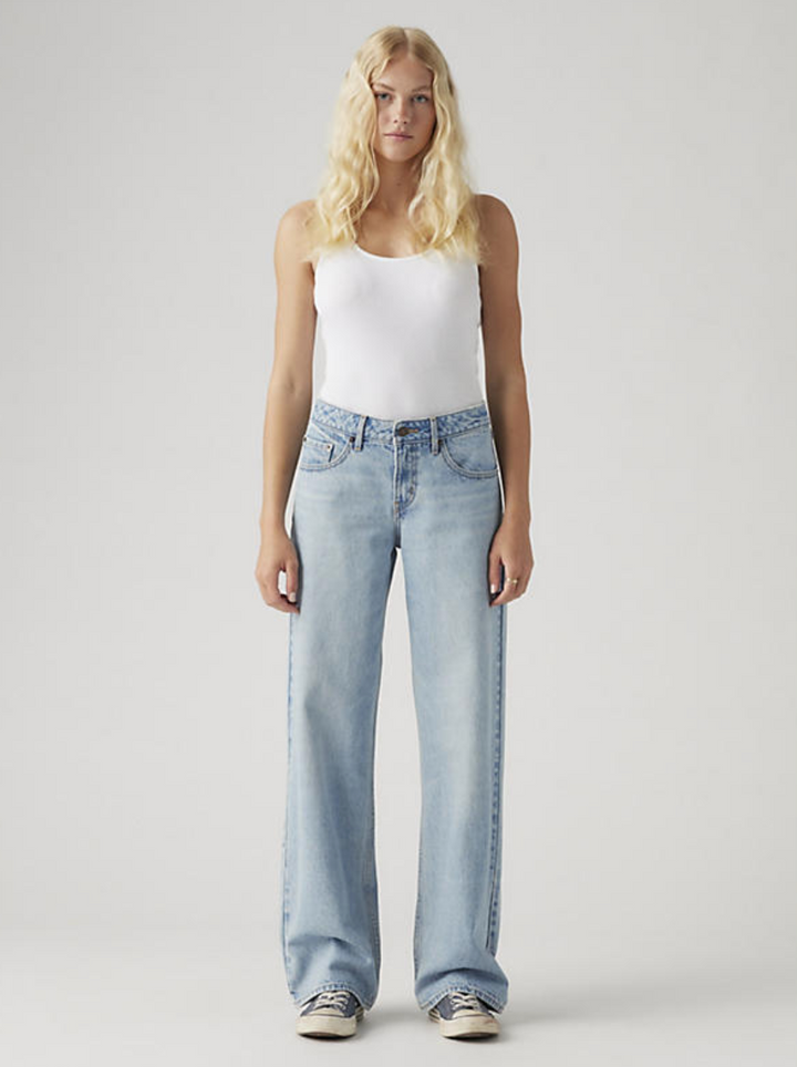 Low Loose Jean- Blasted Clean Stone