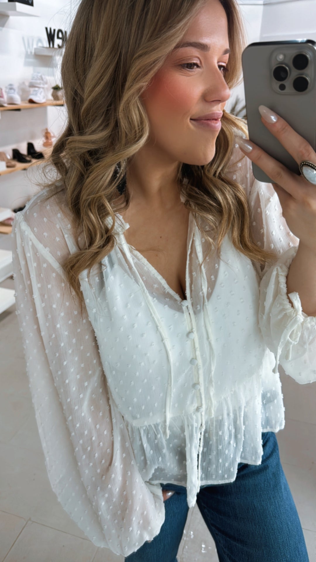 Tricia Puff Top