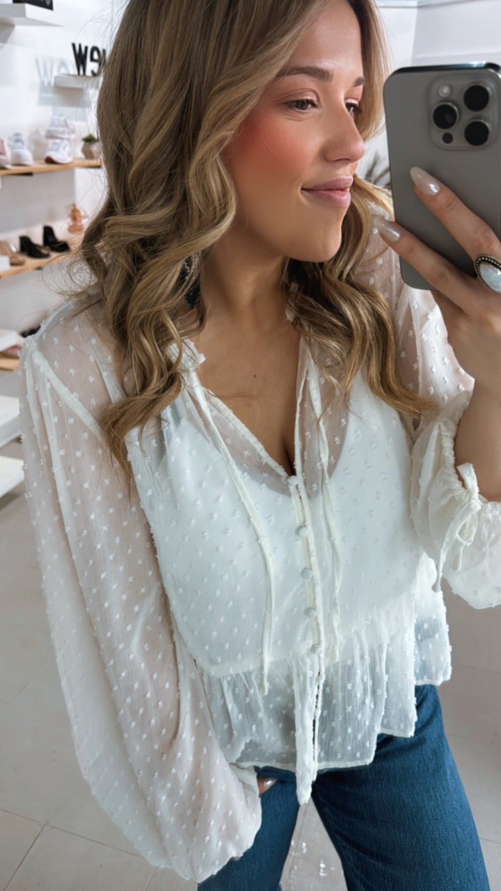 Tricia Puff Top