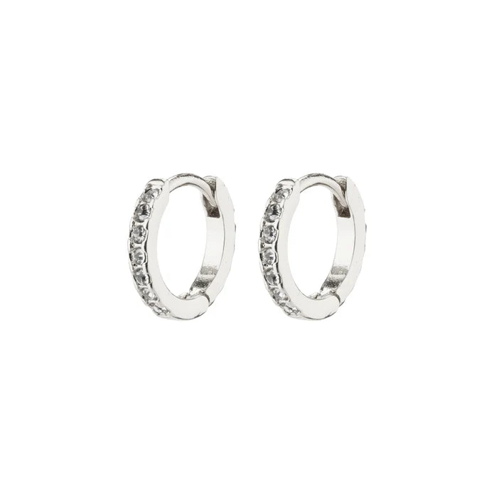 Ebna Mini Crystal Hoops