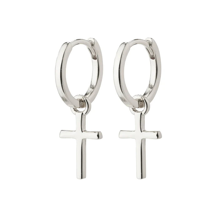 Daisy Hoop Earrings
