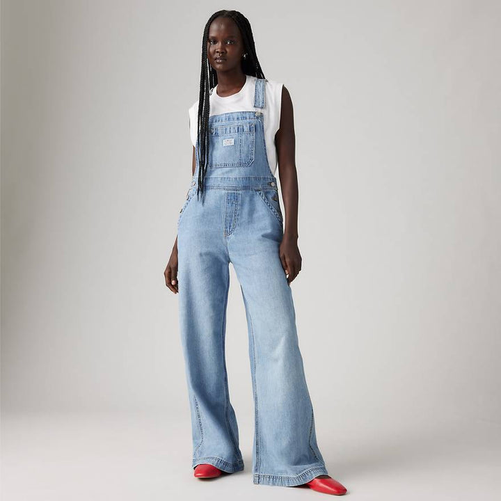 Wide Straight Overalls